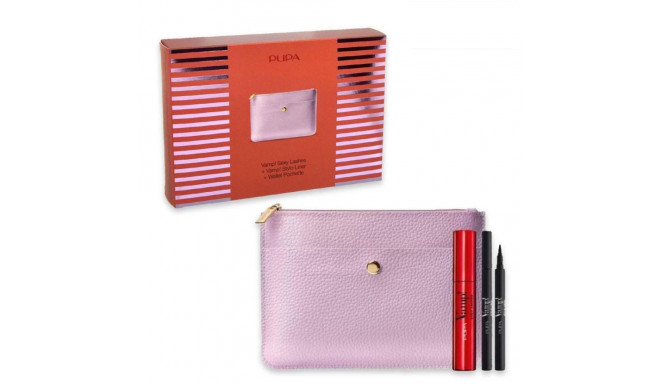 PUPA VAMP! SEXY LASHES 1UN + STYLO EYELINER 1U + WALLET 1U