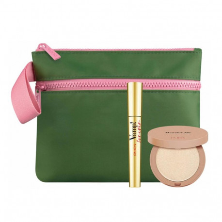 Pupa komplekt Vamp! Forever silmamask 1tk + Wonder Me puuder 1tk + kosmeetikakott 1tk