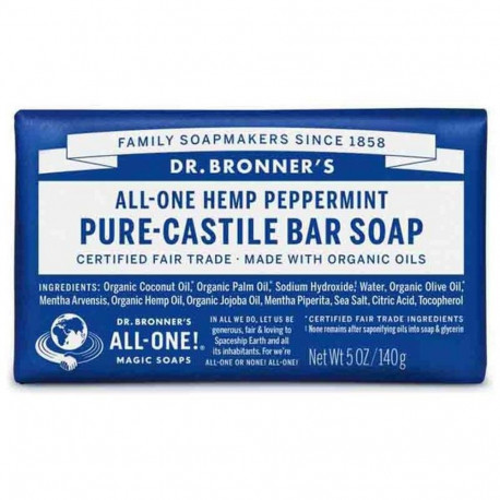 Hand Soap Dr Bronner's All One Hemp Peppermint 140 g