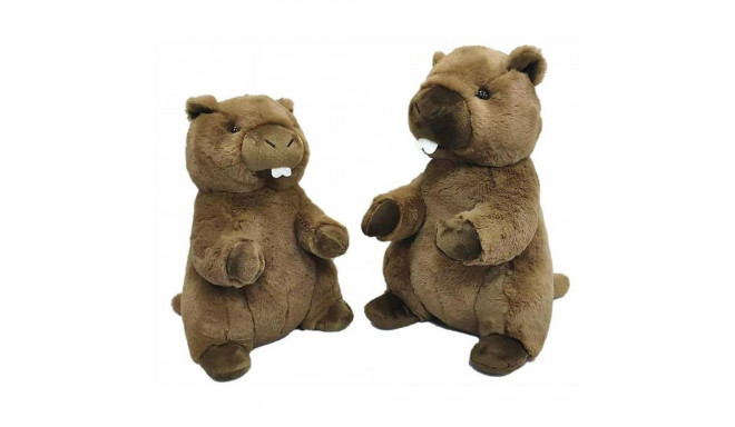 Fluffy toy Brune Marmot