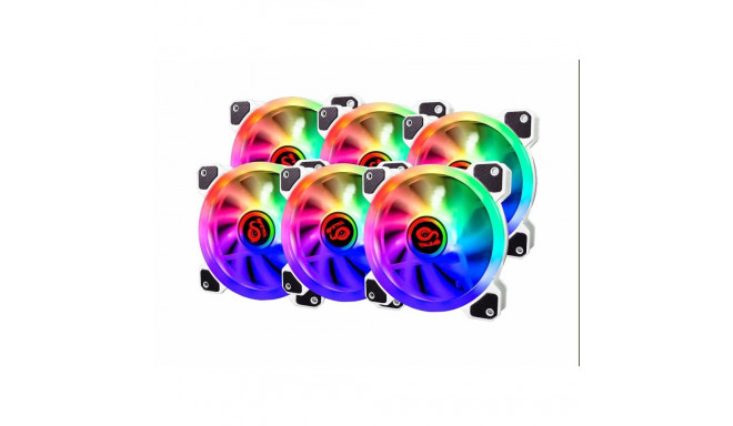 Kastventilaator Talius IRIS SPECTRUM ARGB/CRONOS Ø 12 cm