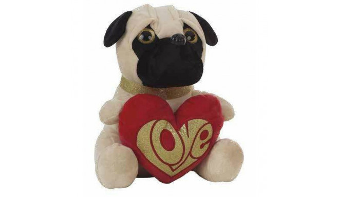 Fluffy toy Pug 32 cm