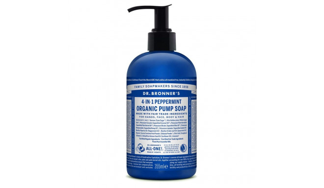 Käteseep Dr Bronner's 4 in 1 Peppermint 355 ml
