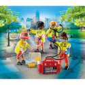 Playset Playmobil 71244 City Life Rescue Team 25 Tükid, osad
