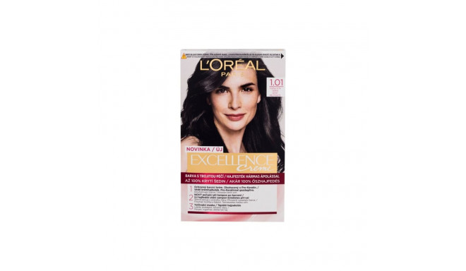 L'Oréal Paris Excellence Creme Triple Protection (48ml) (1,01 Dark Deep Black)