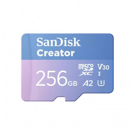 "CARD SanDisk Creator MicroSD 256GB"