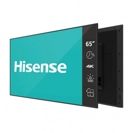 "Hisense 65 Zoll 4K UHD IPS Digital Signage Display - 24/7 Operation"