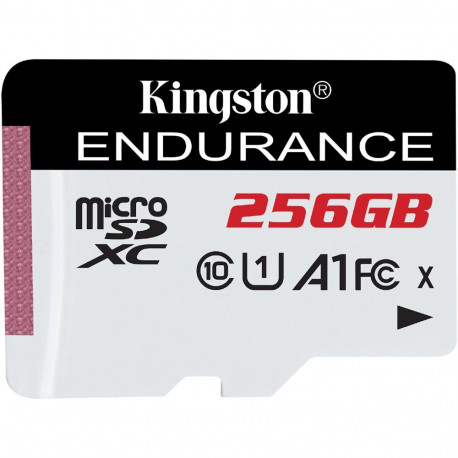 Kingston 256GB sdxc suure vastupidavusega mälukaart (Class 1) jaemüügipakend