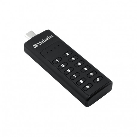 "STICK 64GB USB 3.1 Gen 1 Verbatim Keypad Secure USB-C 49431"