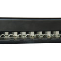 "Equip Patchpanel 24x RJ45 Cat6 19"" FTP 1HE ISO/IEC schwarz"