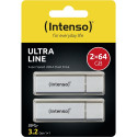 "STICK Intenso USB Flash Drive 3.2 64GB Ultra Line double pack"