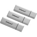 "STICK 3 x Intenso Speicherstick USB 2.0 Alu Line 32GB silber"