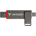 "STICK Verbatim Dual QuickStick 128GB USB-A/C 3.2 Gen1 32040"