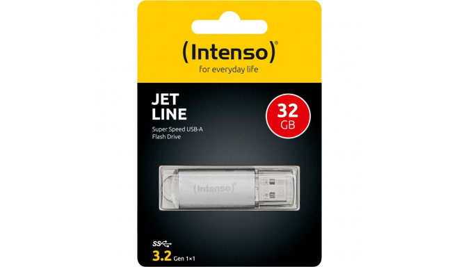 "STICK Intenso Jet Line Aluminium 32GB 3.2 Gen 1x1"
