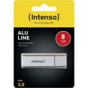 "STICK Intenso 8GB 2.0 ALU Line silber"