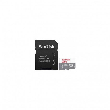 "CARD MicroSD Card 64GB SanDisk Ultra Class 10 inkl. Adapter"
