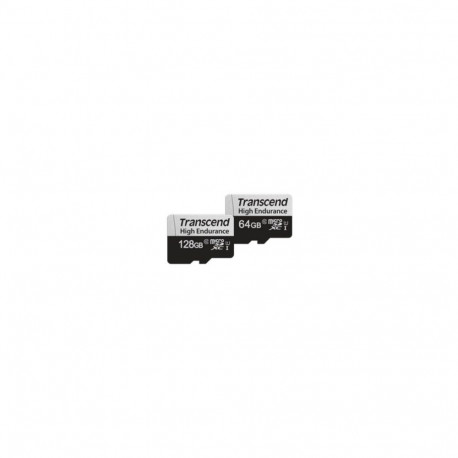 "CARD microSD Card 64GB Transcend SDXC USD350V w/Adapter"