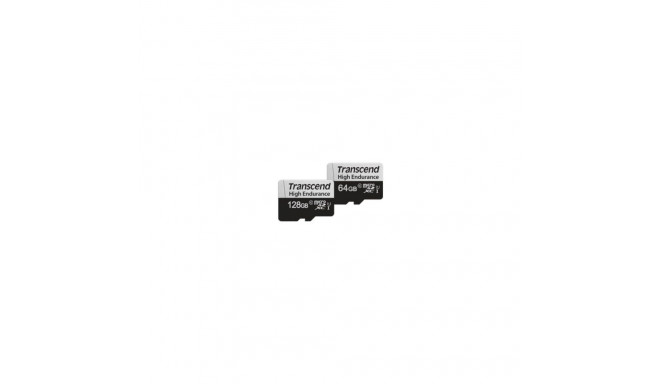 "CARD microSD Card 64GB Transcend SDXC USD350V w/Adapter"