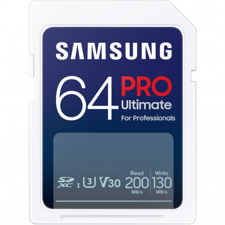 "CARD Card 64GB Samsung XC PRO Ultimate (CL10) retail"