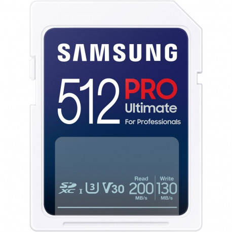 "CARD Card 512GB Samsung XC PRO Ultimate (CL10) retail"