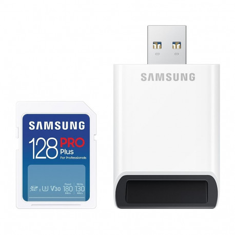 Samsung mälukaart XC PRO Plus (2023) 128GB CL10 lugeriga jaepakend