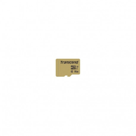 "CARD microSD Card 8GB Transcend SDHC USD500S w/Adapter"