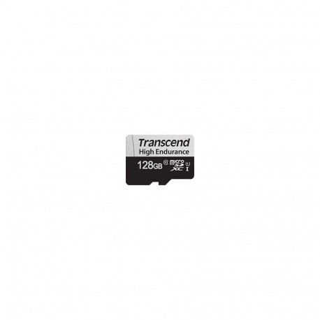 "CARD microSD Card 128GB Transcend SDXC USD350V w/Adapter"