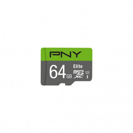 "CARD Micro XC Card 64GB PNY Elite CL.10 U1 retail"