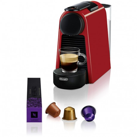 "DeLonghi Kaffeemaschine Nespresso Essenza mini rot"