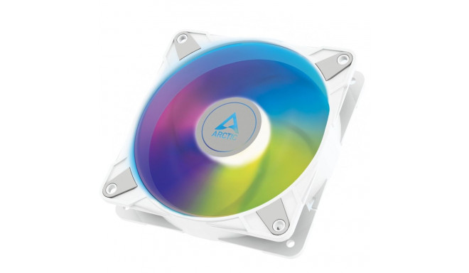 "ARCTIC Lüfter 120*120*25 P12 PWM PST A-RGB 0db (White)"
