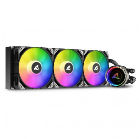 "K Sharkoon Wasserkühlung S90 RGB 3 Lüfter 360mm schwarz"