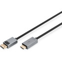 "DIGITUS DisplayPort Adapterkabel. DP - HDMI Typ A 3m"