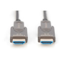 "DIGITUS HDMI AOC Hybrid Glasfaserkabel 4K abnehmbar 15m schw"