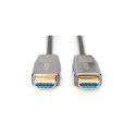 "DIGITUS HDMI AOC Hybrid Glasfaserkabel UHD 8K 10m schwarz"