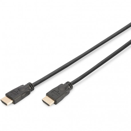 "DIGITUS HDMI-Kabel A->A Ethernet St/St 5.0m schwarz 4K"