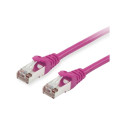 "Equip Patchkabel Cat6 S/FTP 2xRJ45 2.00m violet LSZH Polybeutel"