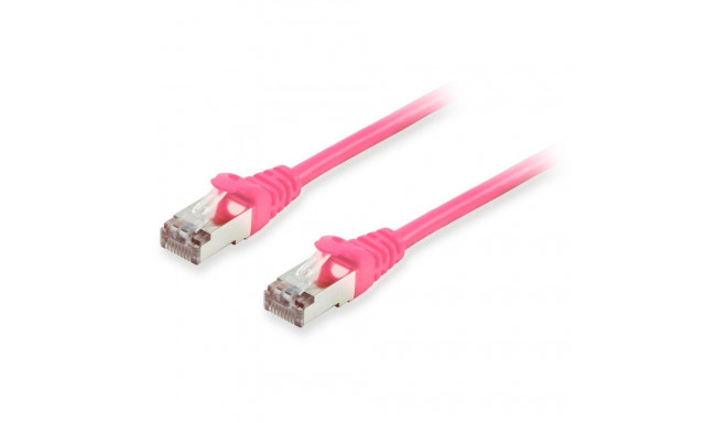 "Equip Patchkabel Cat6A S/FTP 2xRJ45 15.00m pink LSZH Polybeutel"