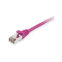 "Equip Patchkabel Cat6A S/FTP 2xRJ45 0.15m lila LSZH Polybeutel"