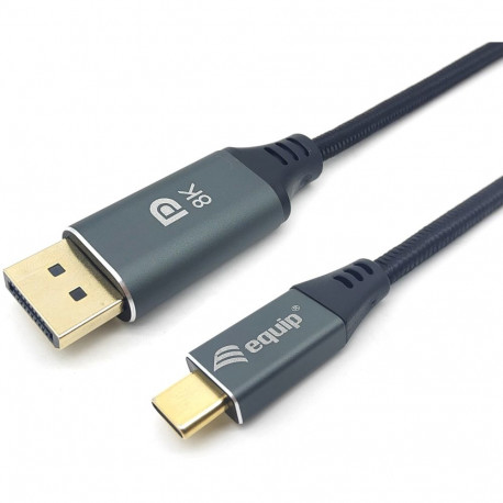 "Equip Adapter USB-C -> DisplayPort 8K60Hz 1.00m sw"