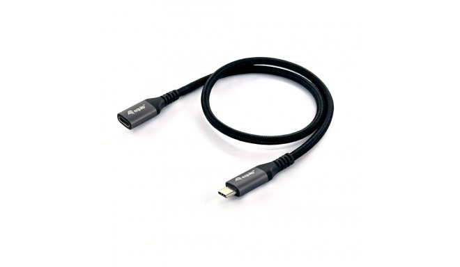 "Equip Kabel USB-C 3.2 -> C Verl. St/Bu 1.00m 5A 4K/60Hz sw"
