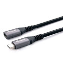 "Equip Kabel USB-C 3.2 -> C Verl. St/Bu 0.50m 5A 4K/60Hz sw"