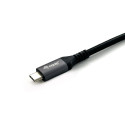 "Equip Kabel USB-C 3.2 -> C Verl. St/Bu 0.50m 5A 4K/60Hz sw"