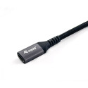 "Equip Kabel USB-C 3.2 -> C Verl. St/Bu 1.00m 5A 4K/60Hz sw"