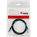 "Equip Kabel USB-C 3.2 -> C Verl. St/Bu 1.00m 5A 4K/60Hz sw"
