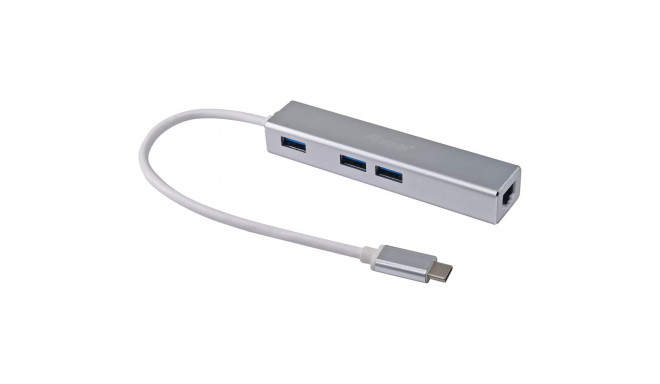 "Equip Adapter USB-C-> RJ45(1GB) 10/100/1000+3xUSB3.0 0.15m s"