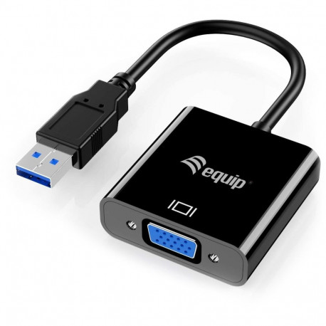 "Equip Adapter USB3.0-> VGA HD15 1920x1080/60Hz 0.15m sw"