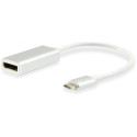 "Equip Adapter USB-C -> DisplayPort 4K60Hz 0.15m si"