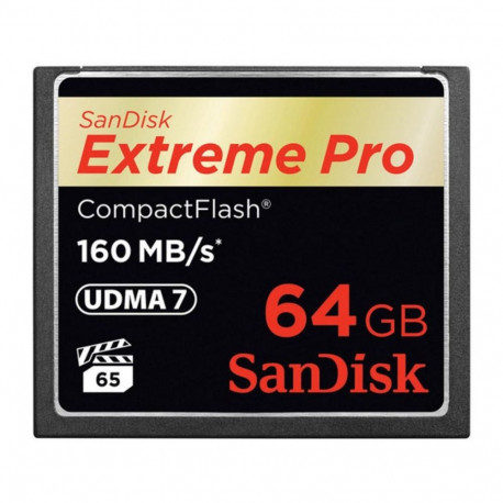 "CARD Card 64GB SanDisk Extreme PRO CompactFlash Speicherkarte 160MB/s"
