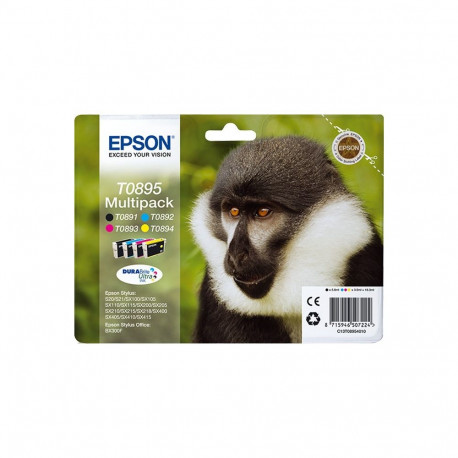 "Epson T0895 Multipack (C/M/Y/BK)"