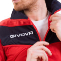 Dres Givova Tuta Visa czerwono-granatowy TR018 1204 L